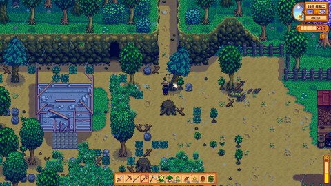 星露谷物语怎么砍柴[图2]