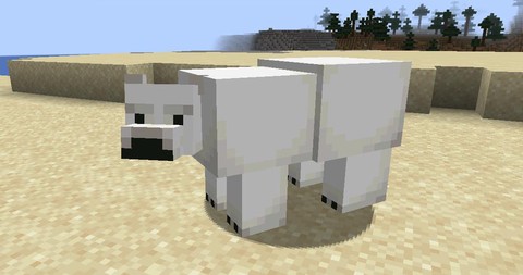 我的世界怎么坐北极熊[图2]